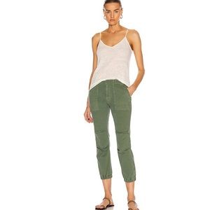 NILI LOTAN Cropped Military Pant